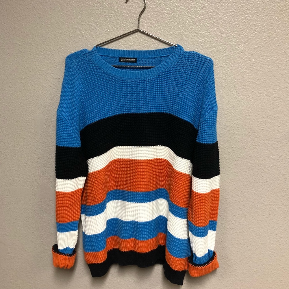 Striped American Apparel sweater